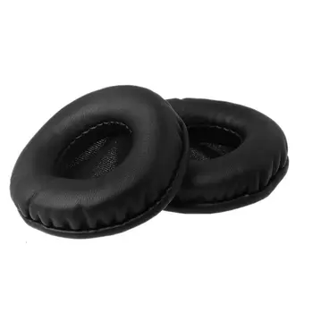 

1Pair Black Ear Pads Earpads Soft Foam Sponge Cover Repair Ear Cushion Replacement for Headphone ATH-SJ1 ATH-200AV Accessories