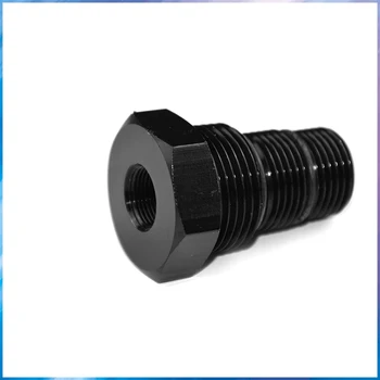 

New Threaded Oil Filter Thread Adapter 1/2-28 to 3/4-16 13/16-16 3/4NPT Black
