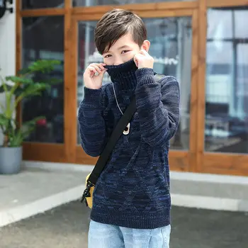 

INS Hot Boys Sweater 3-11 Years Spring and Autumn Knitting Outwear Children's Clothing Diamond Stitching Bottoming Sweater