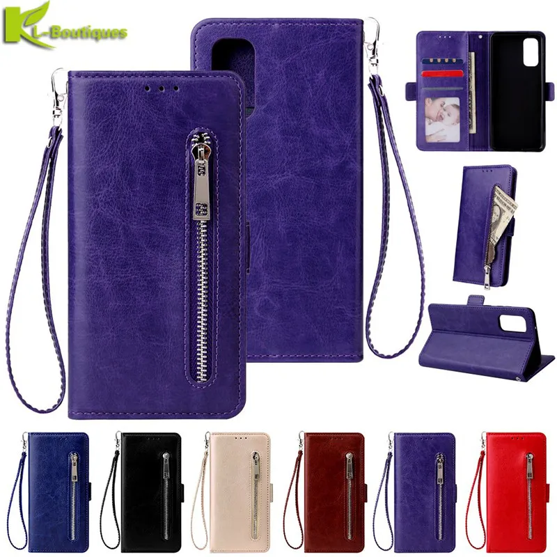 on sFor Samsung Galaxy S20 Plus Case Leather Cases for Fundas Samsung S 20 S20 Plus S20 Ultra Case Cover Zipper Wallet Cover on sFor Samsung Galaxy S20 Plus Case Leather Cases for Fundas Samsung S 20 S20 Plus S20 Ultra Case Cover Zipper Wallet Cover