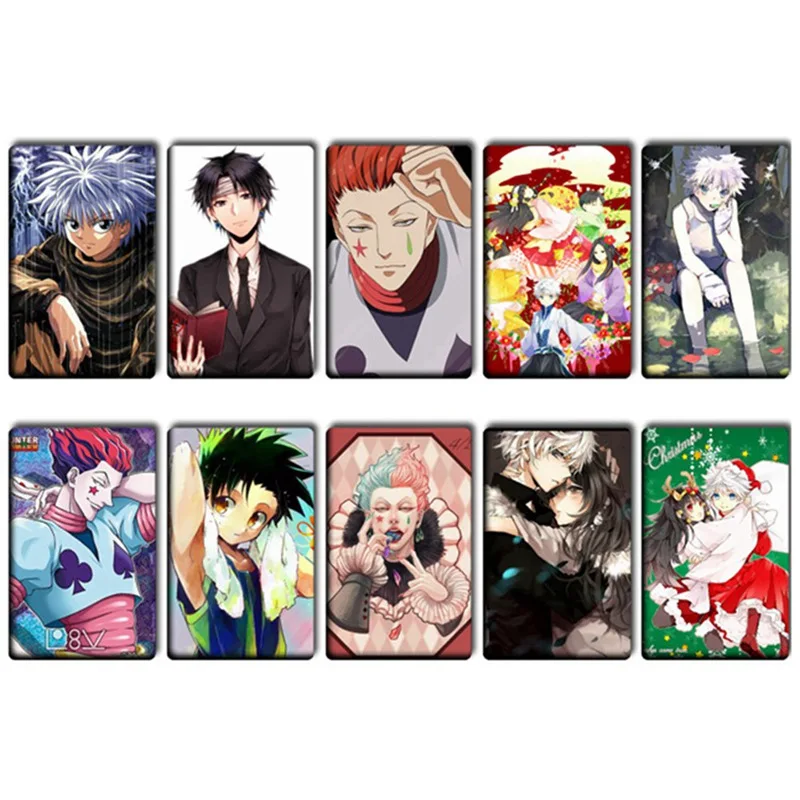Наклейки Hunter X с персонажами 10 шт. s Killua Hisoka Kurapika Meruem Chrollo Kite Classic манга аниме HxH