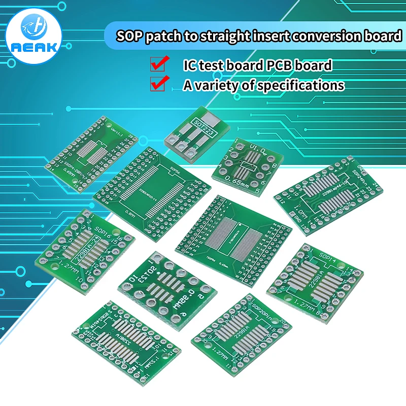 SOP8 SOP10 SOP14 SOP16 20 24 28 56 поворотный DIP/SMD для DIP IC адаптер гнездо TSSOP SOIC SSOP плата