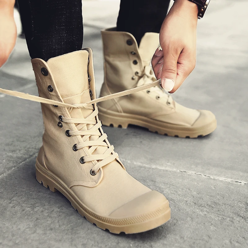 Мужские ботинки; Мужская обувь для работы в пустыне; botas; тактические ...