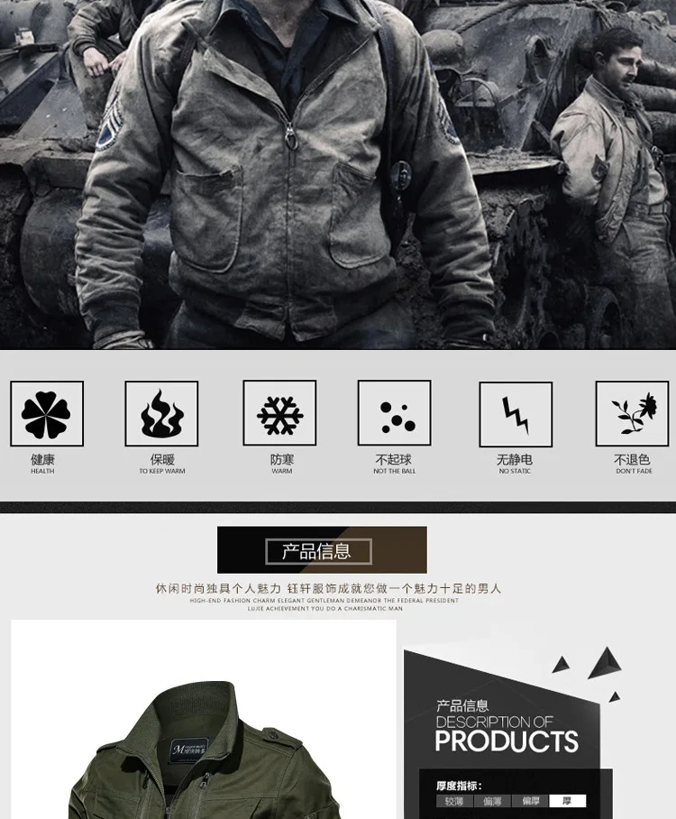 AliExpress Lazada осень повседневное большой размер мужская куртка сплошной цвет простой Стенд воротник Спецодежда пальто