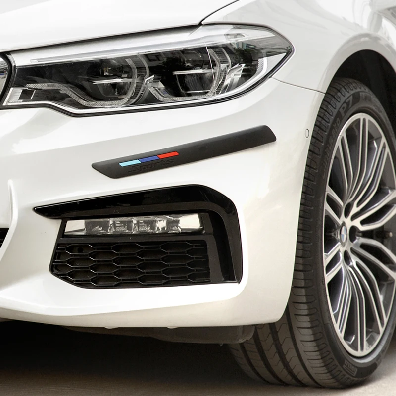 Car Bumper Protector Universal Car Front Rear Bumper Protector Corner Guard Scratch Strip Sticker Rubber Auto Bumper Protection Adhesive Plate bumper corner protector car bumper strip car bumper protector