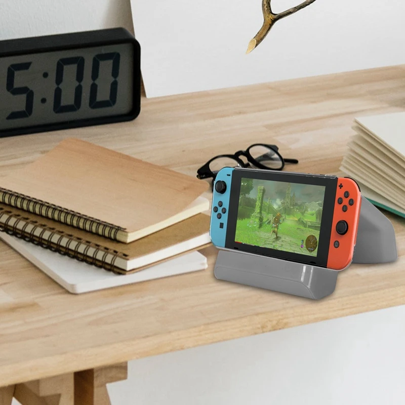 ABKT-15V/2.6A Type C Portable Charging Dock Station Stand Fast Charge Angle Adjustable for Nintendo Switch Lite NS Switch Consol