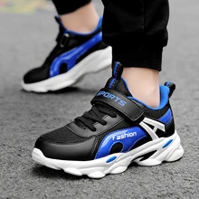 Boys Lightweight Kids Sneakers Mesh Breathable Outdoor Non Slip Running Shoes Soft Comfortable Childrens Fashion Walking Trainer