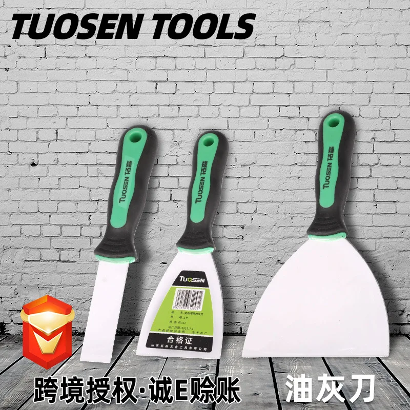 

Extension Sen Hardware Tools 1-Inch 3-Inch 6-Inch Scraper Putty Knife PCs Plastic Handle Scraping Ground Cleaning Putty Knife