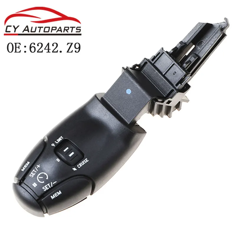 Переключатель круиз-контроля для Peugeot 207 307 308 407 607 3008 Citroen C3 C5 C8 XSARA Berlingo Picass 6242.Z9