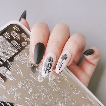 

XMQ nail art steel stamping plates zjoy plus series image plates stamper set template nail printing tools