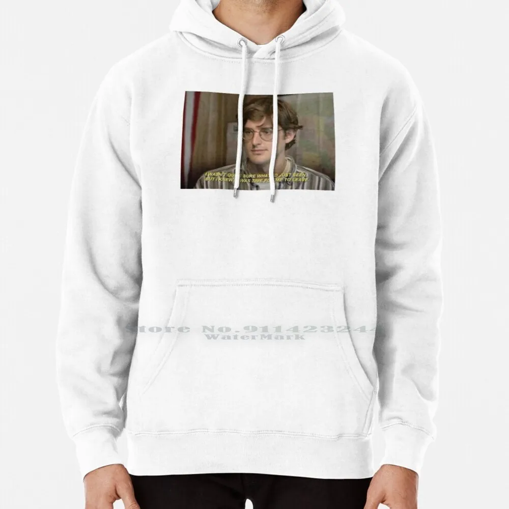 

Time To Leave-Louis Theroux Hoodie Sweater 6xl Cotton Louis Theroux Documentary Meme 90s Aesthetic Women Teenage Big Size