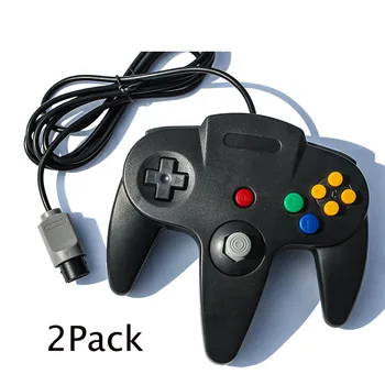 

2pcs Classic Wired Gamepad joystick for N64 Controller retro game Console n64 handle Analog gaming joypad for PC Windows system
