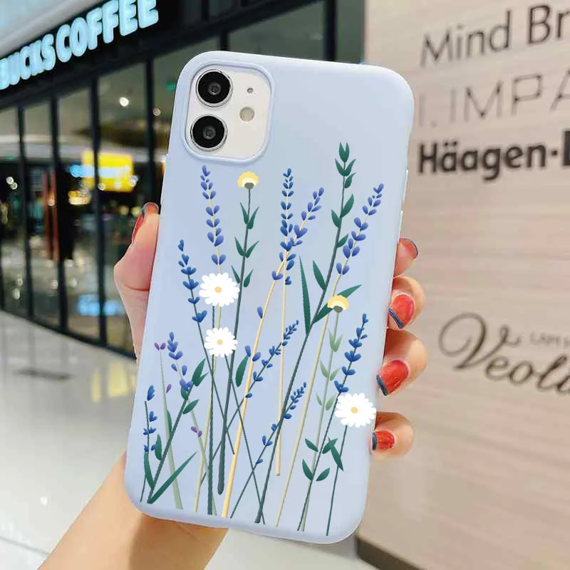 oppo phone back cover For OPPO Reno 4Z 5G Reno4Z Reno4 4 4F Lite 5 6 Pro Case Phone Cover Cases Bags Protective Bumper Fundas Flower Daisy Soft oppo phone back cover Cases For OPPO