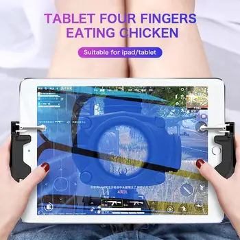 PUBG Moible Controller Gamepad Wireless Joystick Gamepad Grip Triggers L1+R1 Game Controller for iOS/Android Tablets Holder
PUBG Moible Controller Gamepad Wireless Joystick Gamepad Grip Triggers L1+R1 Game Controller for iOS/Android Tablets Holder