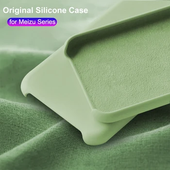 

OEING Silicone Case for Meizu 16 16th Plus X8 16X 16XS 16S 17 Pro Case Silicone Phone Cover with Flannel Lining Shockproof Funda