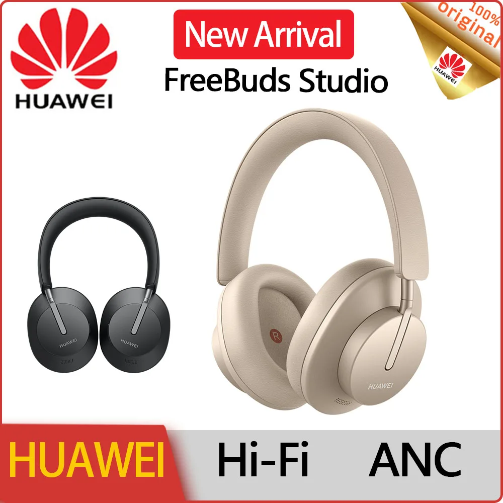 Huawei Freebuds Studio Bluetooth Audiophile Headphones Wireless TWS HI FI ANC Type C Gaming Headset with Microphone ACC L2HC