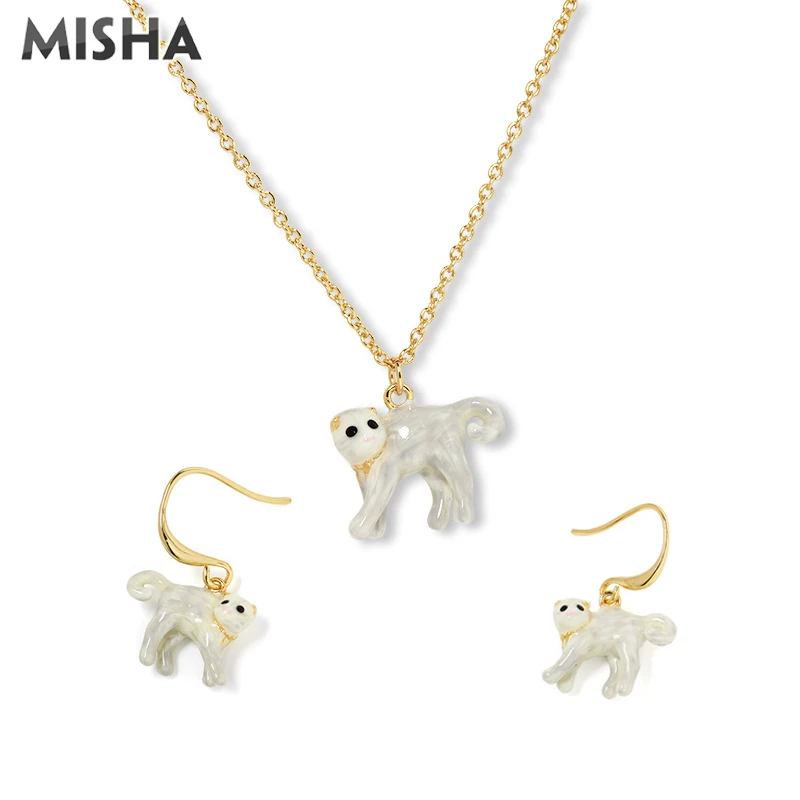 MISHA Модные Ювелирные наборы для женщин ручной работы эмалированная глазурь