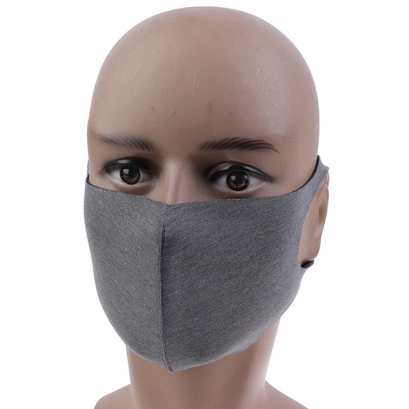 Новая моющаяся маска для ушей, 3D, ледяной шелк, хлопок, для велоспорта, защита от пыли, фильтр для рта, маска для лица, респиратор для ухода