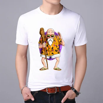 

LUSLOS Men's T Shirt Plus Size Male Tshirt Plus Size Man Clothes Summer White T-shirts Homme Streetwear Tee Tops Monkey king