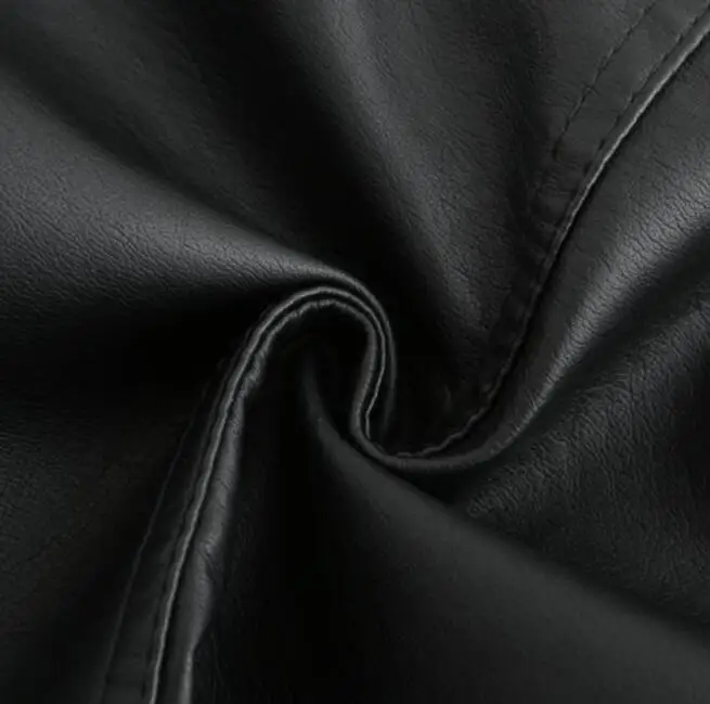 Новинка, весенне-осенняя женская короткая куртка из искусственной кожи, тонкая модная верхняя одежда в стиле панк, мотоциклетная кожаная куртка, повседневное пальто