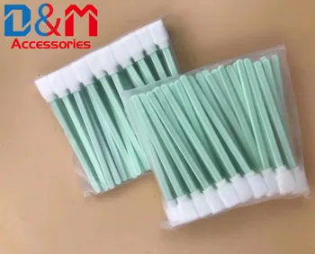 

Head Cleaning Solvent Foam Tipped Cleaning Swabs Cleaning stick for Epson DX2 DX4 DX5 DTG Roland Mimaki Mutoh head cleaning Tool