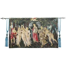 La Primavera tapestry Italian wall-hanging Sandro Botticelli's the Allegory of Spring