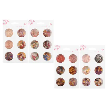 

24 Box Nail Sequins Christmas Paillette Manicure Flakes Confetti
