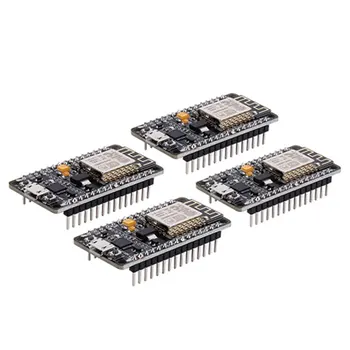 

4Pcs for NodeMCU Development Board ESP8266 Serial WiFi Module ESP-12E Lua WiFi Internet of Things