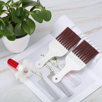 

3Pcs Condenser Fin Comb Air Conditioner Condenser Fin Cleaning Brush Refrigerator Coil Cleaning Whisk Brush