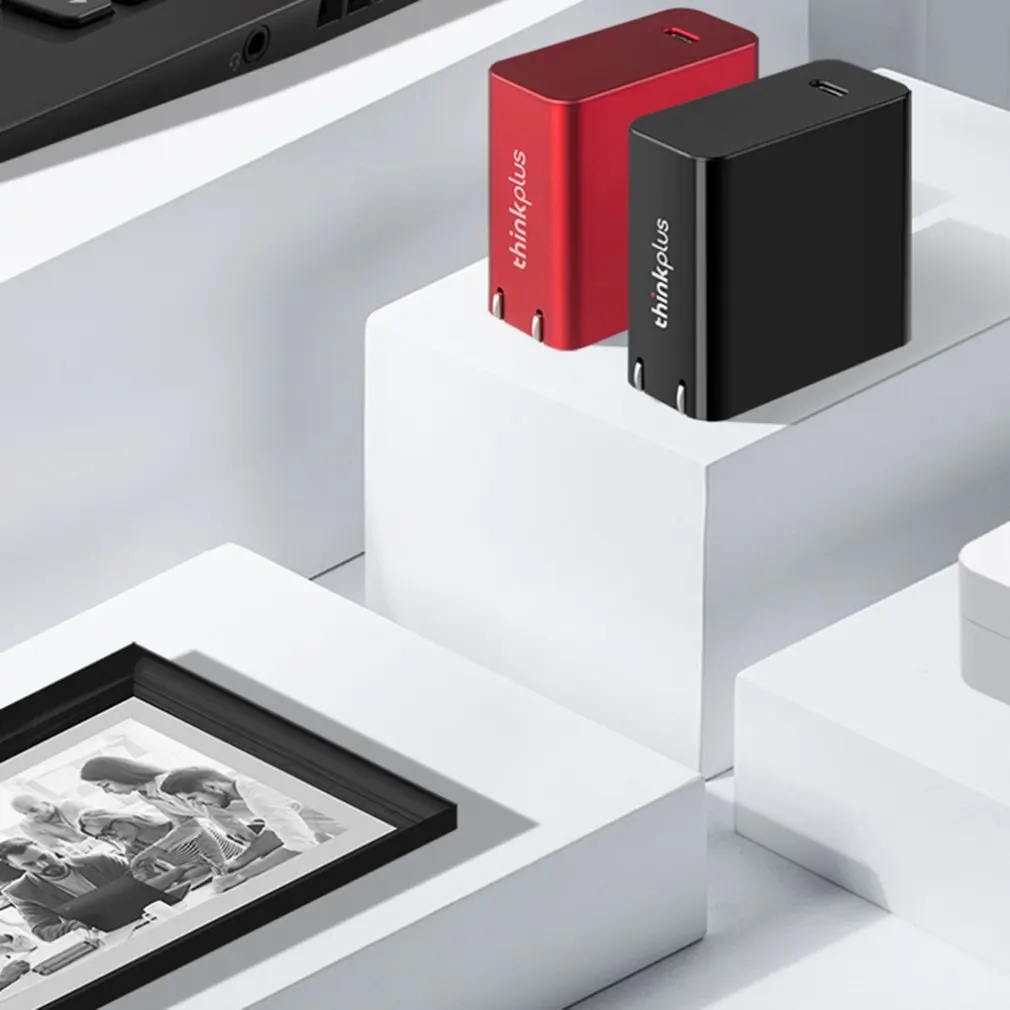 Lenovo Thinkplus Portable Usb-C 18 X1 X280 T480 Mini Portable Power Adapter Charger 45W 65W 36003047 X280