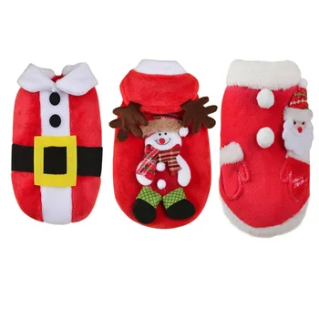 

Pet Dog Jackets Vests Dogs Clothes Warm Autumn Winter Thickened Christmas Clothes Small Medium Dogs Puppy Warm Christmas Costume