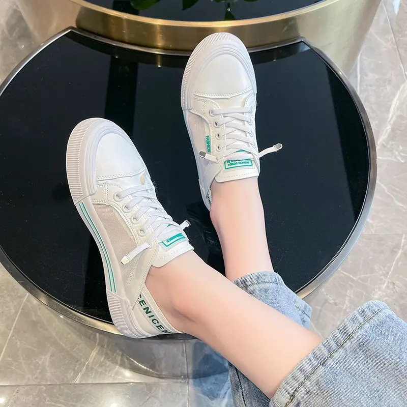 Tenis Feminino 2021 New Sneakers Women's Sports Shoes Luxury Brand Female Vulcanized White Casual Flats Platform Walking Ladies