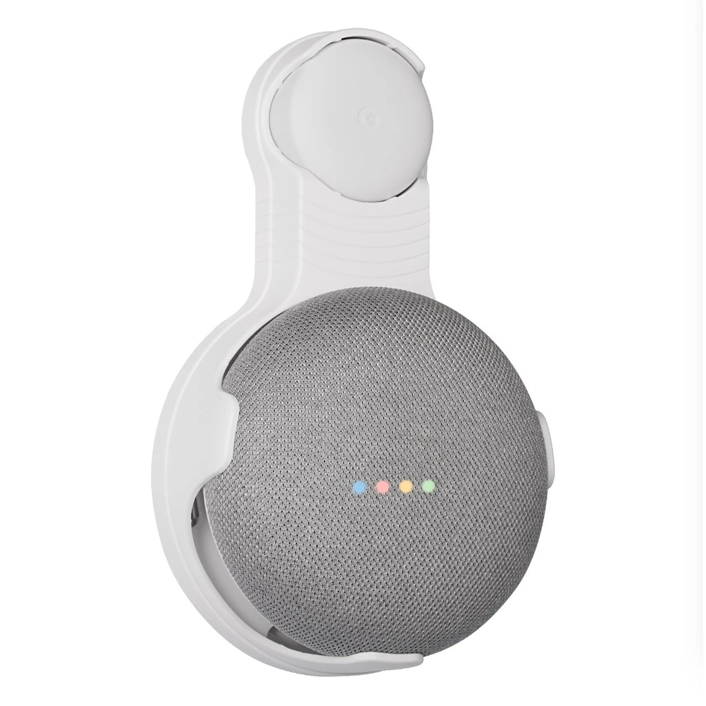 

STANSTAR Wall Mount Holder for Google Home Mini, A Space-Saving Accessories for Google Home Mini Voice Assistant(UK/US)