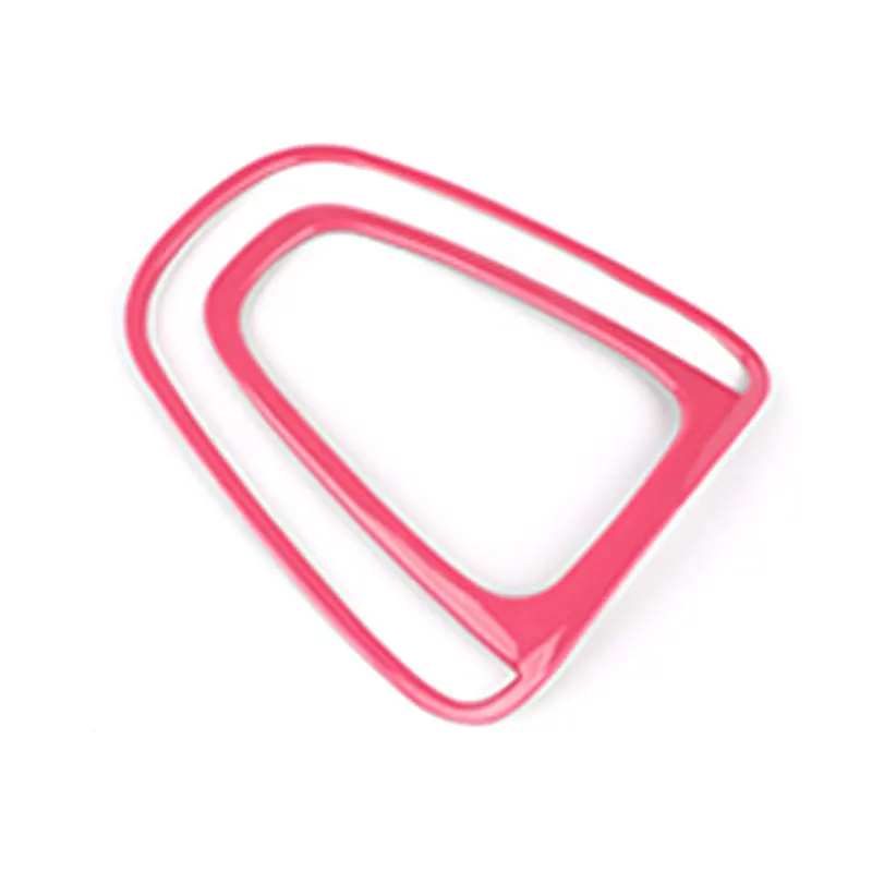 Pink KJAUTOMAX для Mini Cooper F60 Инструмент платформа выход украшения красный/розовый/Checker автомобильные аксессуары пластик - Color Name: Pink