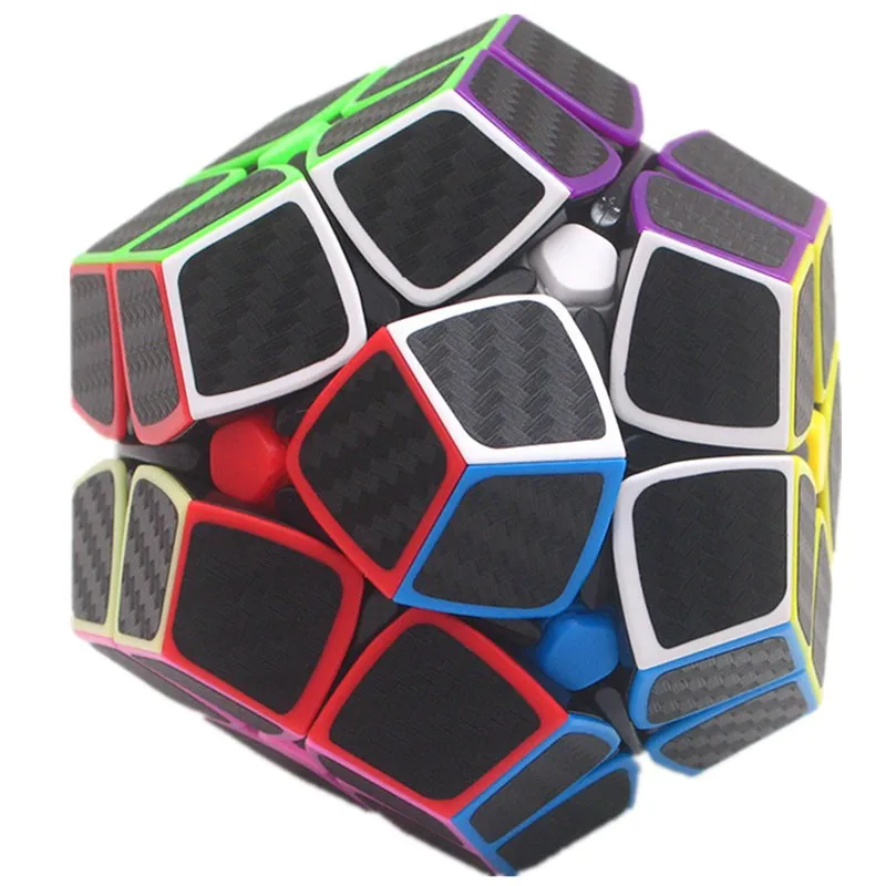 Zcube Megaminx, углеродное волокно, 2x2x2, безопасный АБС-пластик, развивающий Интеллектуальный магический куб, скоростной головоломка, куб, 2x2, детские игрушки, подарок