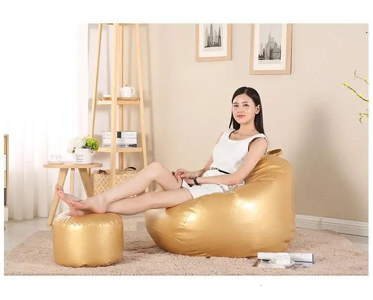 Детская дивана пуф Sillones Copridivano Silla De Assento одноместная кровать Boozled компьютерное кресло Beanbag Puff Asiento Bean Bag Диван
