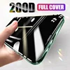 200D Curved Full Cover Protective Glass On The For iPhone SE 11 Pro Max X Xs Tempered Screen Protector iPhone XR 8 7 Plus Glass