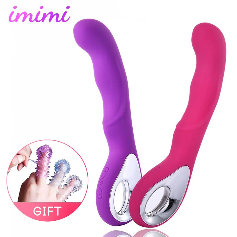 10 Speed Wave USB Recharge Silicone Penis Vibrator Clitoris Stimulate Massager Female Vagina Vibrator with Handle Erotic Sex Toy
