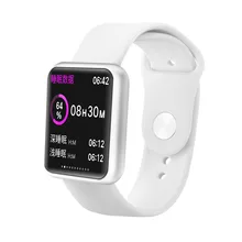 Man Vrouw Smart Horloge Bluetooth Smartwatch Waterdicht Voor Apple Horloge Iphone Android Horloge Hartslagmeter Fitness Tracker