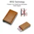 DIENQI Carbon Fiber RFID Blocking Men's Credit Card Holder Leather Bank Card Wallet Case Cardholder Protection Кошелек Для женщин