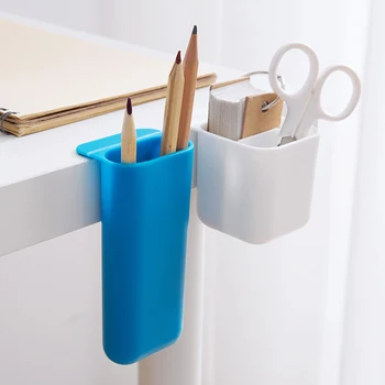 

Creative DIY Screen Pen Pencil Holders Desktop Accessories Organizers for Office Desk Storage Under Computer Monitor & Screen