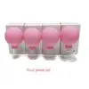 1-4pcs Vacuum Cupping Cups Set Rubber Head Glass Anti Cellulite Massage Chinese Therapy Face Cupping Set Cans For Health Massage 5
