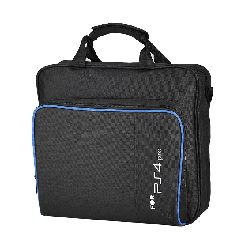 

for PS4 Pro Game System Travel Bag Waterproof Nylon Case Protect Shoulder Carry Bag Handbag Perfect for Travel, Home, Office