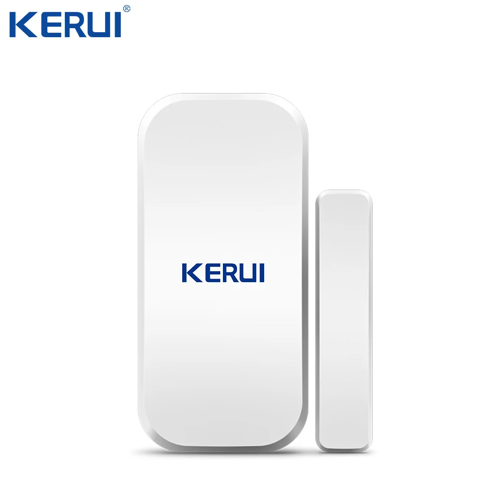 

Kerui 433MHz Home Wireless Door Window Magnetic Detector Gap Sensor For Home Security Alarm System Touch Keypad