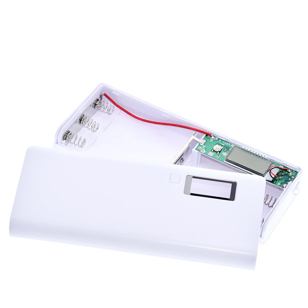 Горячая Распродажа 5v Dual Usb 5x18650 Внешний аккумулятор зарядное устройство для мобильного телефона Diy чехол для смартфона MP3 зарядка