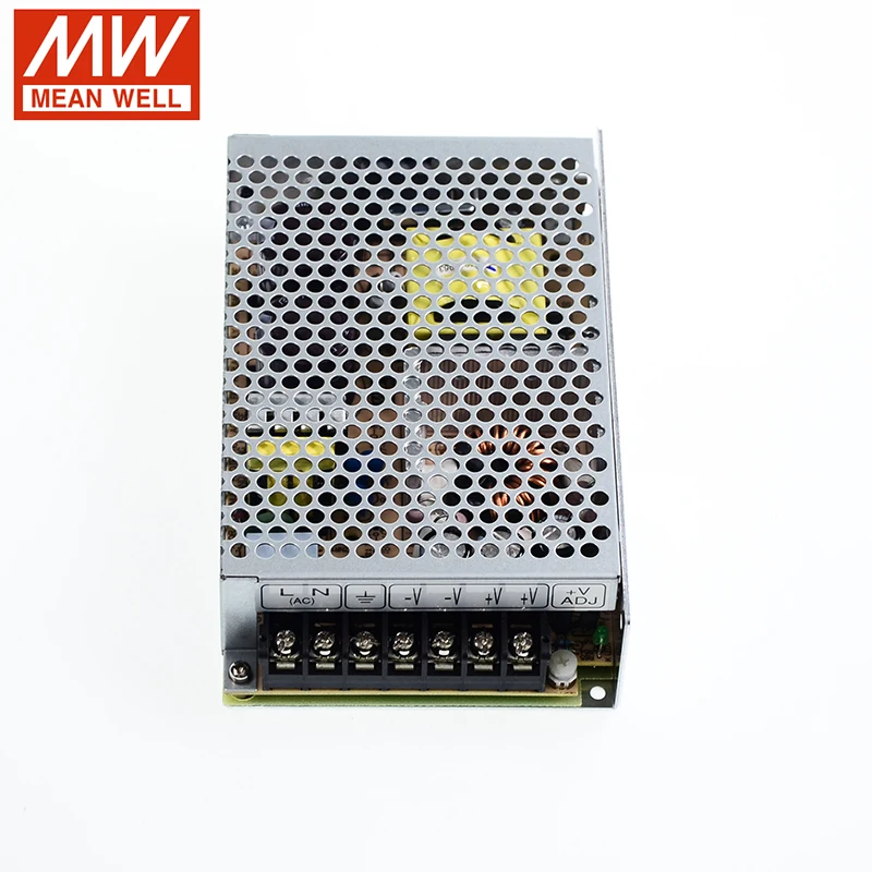 MEAN WELL RS-100-24 108W 24V импульсный источник питания 110 V/220 V AC до 24V DC 4.5A блок питания 5G Viberation трансформатор