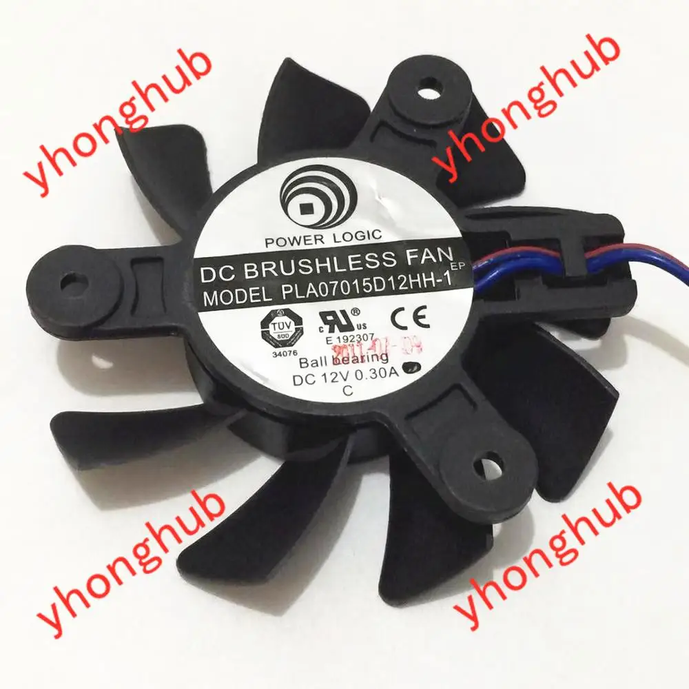 Emacro для A-POWER PLA07015D12HH-1 DC 12 В 0.30A Круглый Вентилятор для сервера