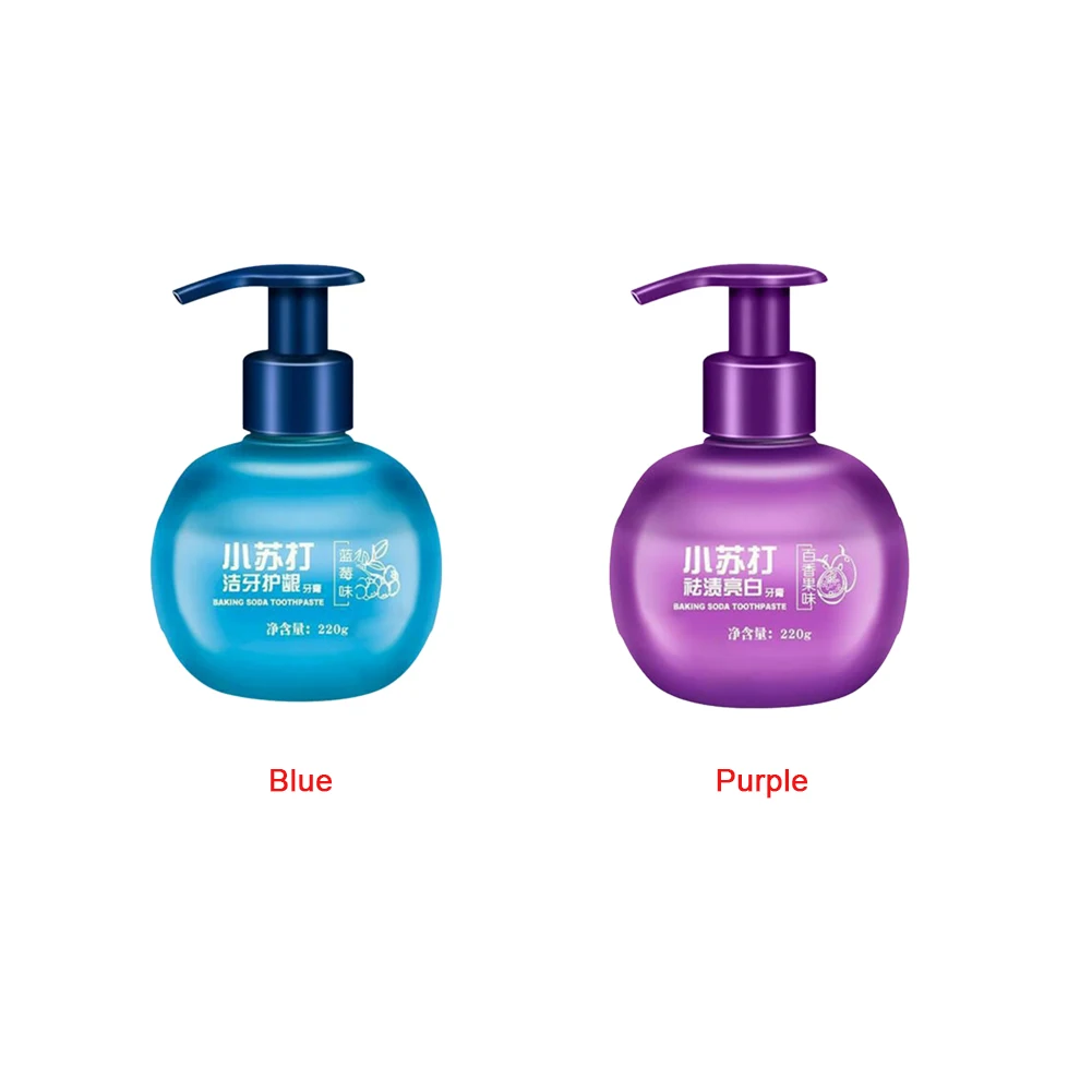 Hygiene Bleeding Oral Care Stain Removal Bad Breath Cleaning Home Toothpaste Whiter Portable Dental Repair Push Type