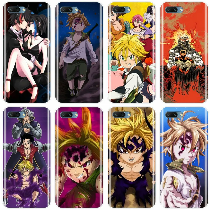 

The Seven Deadly Sins Cover Soft Silicone TPU Phone Case For Huawei honour 8 9 10 V10 NOTE10 lite MATE 7 8 9 10 20 pro