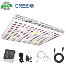YAIYAN CREE Cob серия 3000 Вт Светодиодный светильник для выращивания растений полный спектр комнатных растений светильник для выращивания Вег цветок(Фактическая мощность 600 Вт